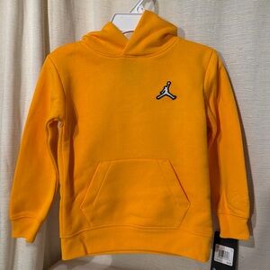 Kids Michael Jordan Yellow Hoodie